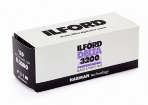 Ilford Film 3200 Delta 120 EXP