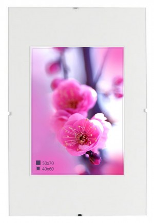 Rėmelis Clip 50x70 berėmis