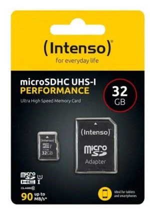 Intenso microSDHC 32GB Class 10 UHS-I U1 Performance
