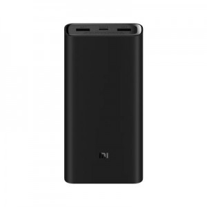 Xiaomi Redmi Fast Charge Power Bank 20000 mAh, Black, 18 W