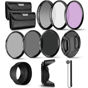 NEEWER 58mm UV/CPL/FLD/ND2/ND4/ND8 FILTER SET KIT 10088184