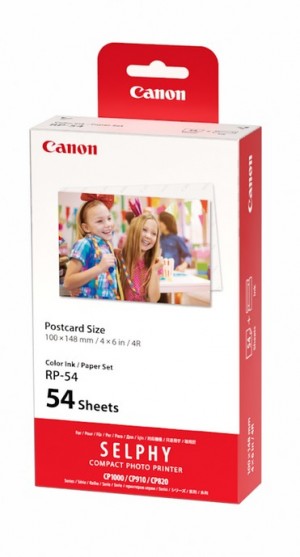 Canon RP-54 Colour Ink & Paper Set