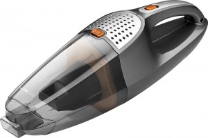 Clatronic AKS 832 handheld vacuum Bagless Black,Stainless steel,Transparent