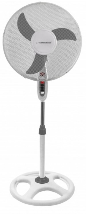 Esperanza EHF002WE, 16 '' standing fan, White and Gray