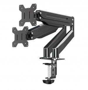 Esperanza ERW020 Gas Desk Mount for 2 monitors 17-27inch up to 6kg