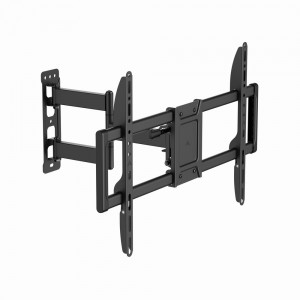 Gembird WM-90ST-01 Full-motion TV wall mount, 37”-90”, black