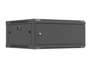 Lanberg WF01-6604-00B rack cabinet 4U Wall mounted rack