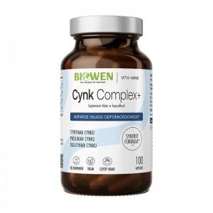 BIOWEN Zinc 3X Immunity – food supplement for humans – 100 capsules