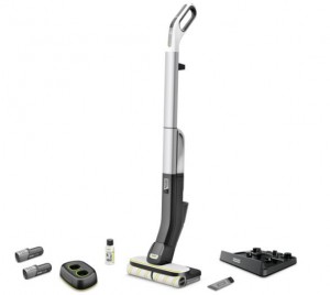 Vacuum Cleaner|KARCHER|dry&wet|Stick vacuum|Grey/Black|Bagless|Battery|1.056-400.0