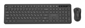 KEYBOARD +MOUSE WRL CYRILLIC/BK KBS-WPS-01-CYRL GEMBIRD