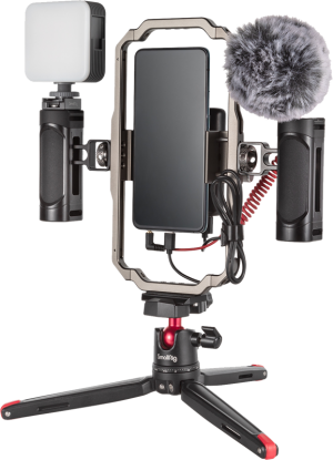 Smallrig 3384D All-in-One Video Kit For Smartphone Creators with Audio and Lighting System