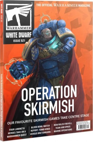 Warhammer - WHITE DWARF 521 Magazine