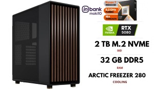 PC| RYZEN 7 9800X3D, DDR5 32GB 6000MHz, NVME M.2 SSD 2TB, RTX 5080