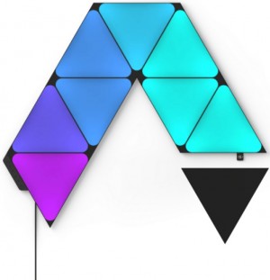 Nanoleaf Shapes - Limited Edition Ultra Black Triangles Starter Kit (9 Panels)