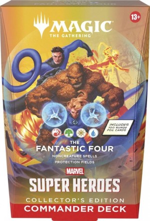 Magic: The Gathering - Marvel Super Heroes Commander Deck - Fantastic Four (Collector's Edition)