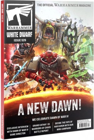 Warhammer - WHITE DWARF 526 Magazine
