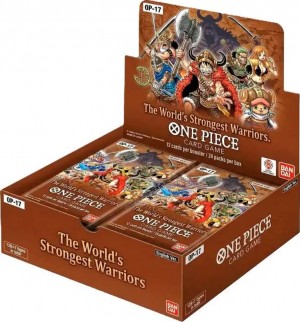 One Piece Card Game The World's Strongest Warrior Booster Display (24 Pack) (OP-17)