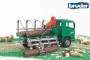 Bruder MAN Timber Truck with Loading Crane and 3 Trunks (02769)