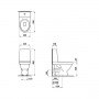 Laufen Kompas Rimless WC Toilet White Without Seat (H8271520007821)