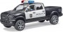 Bruder RAM 2500 police pick-up truck with police officer (02505)