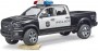 Bruder RAM 2500 police pick-up truck with police officer (02505)