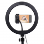 StudioKing LED Vlog Set SK-K190 with Ring Lamp and Microphone Holder