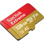 SanDisk Extreme microSDXC 128GB Class 10 U3 V30 A2 read 160MB/s write 90MB/s (SDSQXA1-128G-GN6AA)
