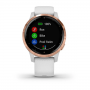 Garmin Vivoactive 4S White with Rose-gold Hardware (010-02172-23)
