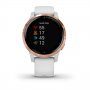 Garmin Vivoactive 4S White with Rose-gold Hardware (010-02172-23)