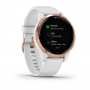 Garmin Vivoactive 4S White with Rose-gold Hardware (010-02172-23)