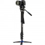 Benro A38FDS2PRO Classic Video Monopod with S2 Pro Flat Base Fluid Video Head