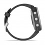 Garmin fenix 6S - Silver with Black Band - Standard (010-02159-01)