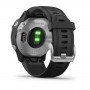 Garmin fenix 6S - Silver with Black Band - Standard (010-02159-01)