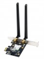 Asus PCE-AX3000 AX3000 Dual Band PCI-E WiFi 6 Supporting 160MHz Bluetooth 5.0 WPA3 network security OFDMA and MU-MIMO