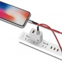 Somostel SMS-BW02 1m Fast Charging Cable Red (5902012967799)