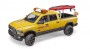 Bruder RAM 2500 power wagon lifeguard with figure, stand up paddle and light & sound module (02506)