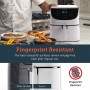 Cosori Air Fryer 5.5L XXL 1700W White with Digital LED Touch Screen 11 Programmes (CP158-AF)