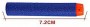LVHERO Little Valentine Refill Darts Foam Darts 400 pcs Ammo Pack for NERF N Strike Elite Series