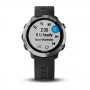 Garmin Forerunner 645 Music Ar melnu pulksteņa siksniņu (010-01863-30)
