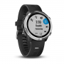 Garmin Forerunner 645 Music Ar melnu pulksteņa siksniņu (010-01863-30)