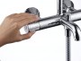 Hansgrohe Vernis Blend 200 Vannas Termostata Komplekts Hromēts (26274000)