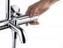 Hansgrohe Vernis Shape 230 Vannas Termostata Komplekts Hromēts (26284000)