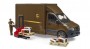 Bruder MB Sprinter UPS with driver and accessories (02678)