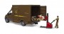 Bruder MB Sprinter UPS with driver and accessories (02678)