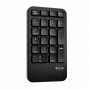 V7 Ergonomic Wireless Keyboard, Mouse, and Keypad Combo - Black (0662919103700)