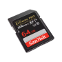 Sandisk Extreme Pro SDXC 64GB UHS-1 U3 V30 (SDSDXXU-064G-GN4IN)