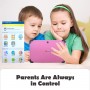 CWOWDEFU Childrens Tablet 8 Inch Android 11 HD Display WiFi 32GB ROM Pink