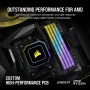 Corsair VENGEANCE RGB RT 32GB (2x16GB) DDR4 DRAM 3600MHz CL16 - Black (CMN32GX4M2Z3600C16)