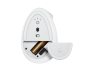 Logitech Lift Vertical Ergonomic Mouse (White)