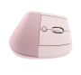 Logitech Lift Vertical Ergonomic Mouse (Pink)